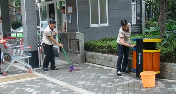 小區保潔